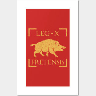 Legio X Fretensis Boar Emblem Roman Legion Posters and Art